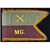 WW 2 ERA 10TH MACHINE GUN COMPANY GUIDON.