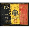 Image 1 : WORLD WAR 1 BELGIUM VETERANS FLAG.