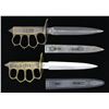 Image 1 : LOT OF 2 WWI US TRENCH KNIVES.