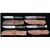 Image 2 : LOT OF 4 US WWII ERA FIGHTING KNIVES.