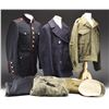 Image 1 : WWI & WWII AMERICAN & BRITISH UNIFORM PARTS.