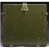 Image 1 : WWII 1942 DATED FOLDING FIELD OFFICER'S DESK.