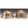 Image 1 : 2 WWII JAPANESE HELMETS.