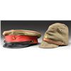 Image 2 : 2 WWII JAPANESE MILITARY HATS WITH A HAT BOX.