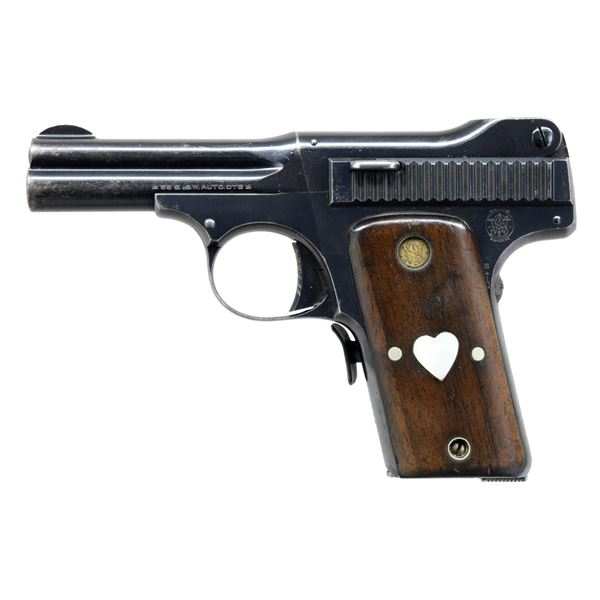 BLUED SMITH & WESSON MODEL 1913 PISTOL.