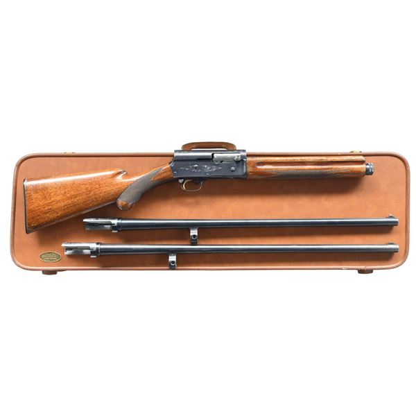 BELGIAN BROWNING SWEET 16 SEMI AUTO SHOTGUN WITH