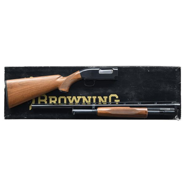BROWNING MODEL 12 PUMP ACTION SHOTGUN.