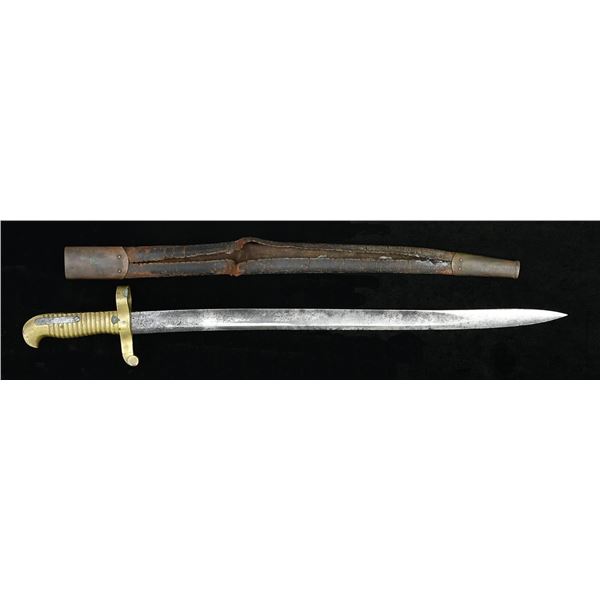 US M1862 REMINGTON ZOUAVE BAYONET.