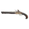 Image 2 : UNKOWN FLINTLOCK PISTOL.