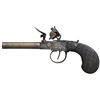 Image 1 : BELGIAN FLINTLOCK POCKET PISTOL.