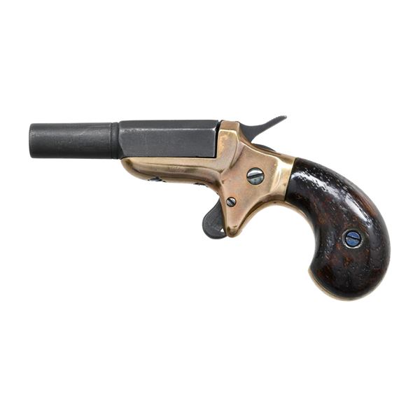 UNMARKED SINGLE SHOT DERRINGER.