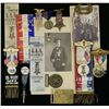 Image 1 : NUMBERED CIVIL WAR SERVICE MEDAL WITH GAR RIBBONS