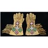 Image 2 : ATTRACTIVE PAIR NATIVE AMERICAN BEAD DECORATED