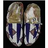Image 1 : FINE PAIR OF FULLY BEADED PLAINS NATIVE AMERICAN