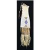 Image 1 : FINE NATIVE AMERICAN BEAD & QUILL DECORATED PIPE