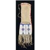 Image 1 : FINE NATIVE AMERICAN BEAD DECORATED PIPE BAG.