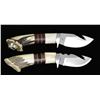 Image 1 : 2 RODNEY ROGERS CUSTOM GUT HOOK SKINNER KNIVES.