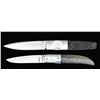 Image 2 : 2 CUSTOM LOCKBACK FOLDING KNIVES.