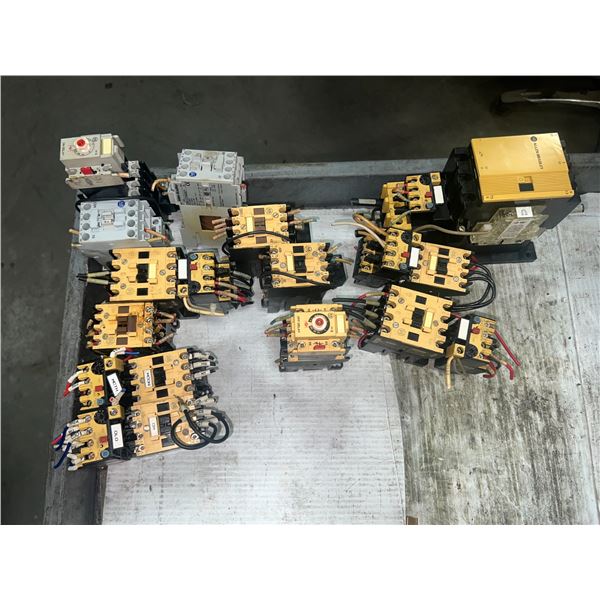 Lot Of Allen Bradley Contactors