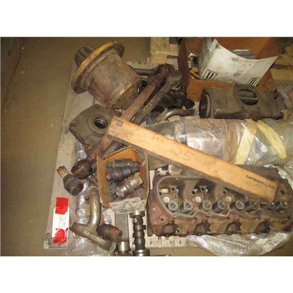 3208 Cylinder Head shafts (New/Used) + Cam Shaft (New)