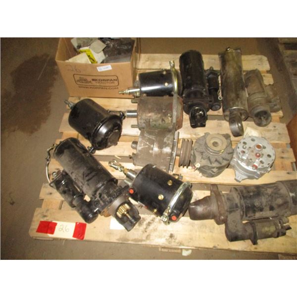 Starter, Brake Pots, Alternators