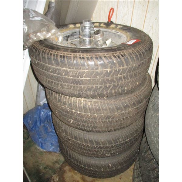 (4X the Bid) Ford Bolt w/ Tires and Rims 225-7014
