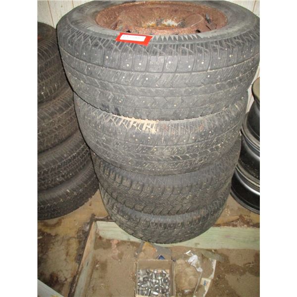 GMC Rims and Tires - LT 245/70-17R