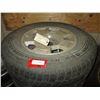 Image 2 : (4) GMC Tires and Rims - 265/70/R17 121/118
