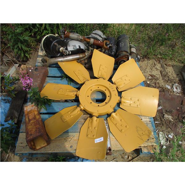 D6H Reversible Fan Starter, Alternator