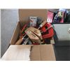 Image 2 : Box Of Small Hand Tools & Small Lock Box no key