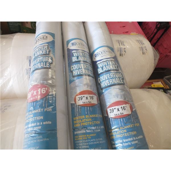 3 Rolls Of Winter Blanket