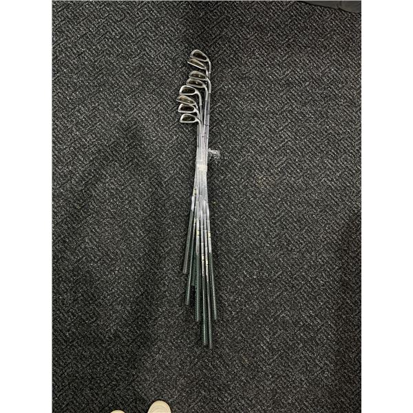 Set of Eight Mike Seniuk Golf Wedges 3-9