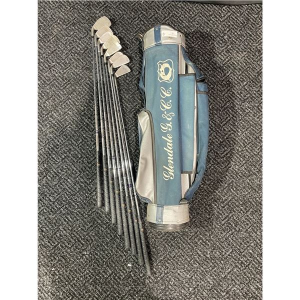 Set Of 8 Golf Clubs With Bag