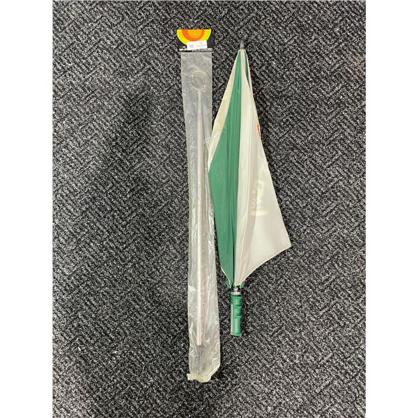 Golf Umbrella And Golf Ball Retriever