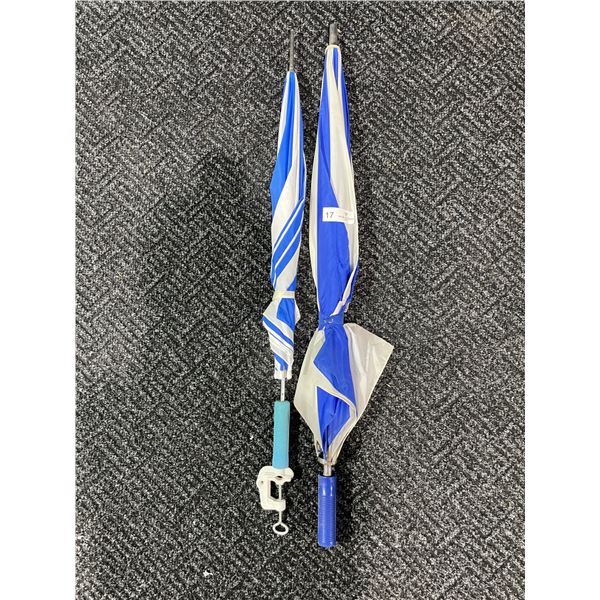 Set Of Two Golf Umbrellas