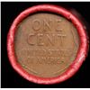 Image 3 : Mixed small cents 1c orig shotgun roll, 1944-d Lincoln Cent, Wheat Cent other end, Coca-Cola Brandt 
