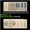Image 1 : 3x Consecutive 1922 Germany (Weimar) "Vampire" 10,000 Marks Post-WWI Hyperinflation Banknotes, All A