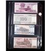 Image 3 : Page of 4 Upper Korea Notes ALL CU 5 Won, 100 Won, 1000 Won, 5000 Won