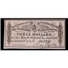 Image 2 : 1864 Three Dollars Confederate States Loan Interest Note Grades Select CU
