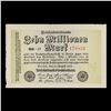 Image 2 : 1923 Germany 10 Millionen Mark Note P# 106C Grades Choice AU/BU Slider