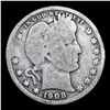 Image 2 : 1908-o Barber Quarter 25c Grades vg, very good