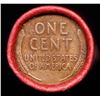 Image 3 : Mixed small cents 1c orig shotgun roll, 1906 Indian Cent, Wheat Cent other end, Coca-Cola Brandt Wra
