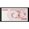 Image 2 : 2006-2008 Zimbabwe 10 Million Dollars (ZWN) Emergency Bearer Check Notes P# 55a Grades Select AU