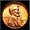 Image 2 : 1957-d Lincoln Cent 1c Grades GEM+ Unc RD