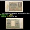 Image 1 : 1922 Germany 10,000 Mark "Vampire Note'  P# 70 Grades vf+