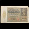 Image 2 : 1922 Germany 10,000 Mark "Vampire Note'  P# 70 Grades vf+