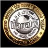 Image 2 : $10 Gaming Token .999 Fine Silver Limited Edition - Harrah's LV Grades