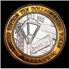 Image 3 : $10 Gaming Token .999 Fine Silver Limited Edition - Harrah's LV Grades