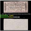 Image 1 : 1864 Three Dollars Confederate States Loan Interest Note Grades Select CU