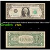 Image 1 : 1963B $1 Green Seal Federal Reserve Note Grades vf+